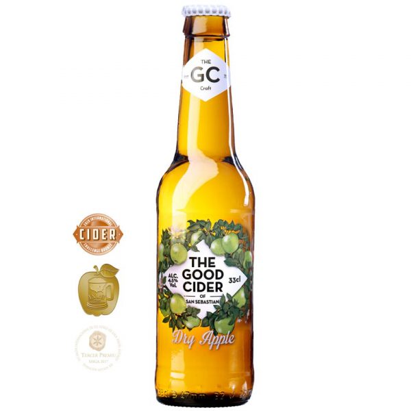 The Good Cider Manzana verde/ Dry Apple 4 5  33cl