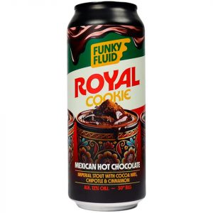 Funky Fluid Royal Cookie  Mexican Hot Ch 12  50cl