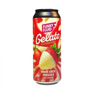 Funky Fluid Gelato White Chocolate frago 5 5  50cl